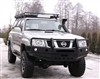 HD-Windenstoßstange für Nissan Patrol Y61 GU4 - mit  Rammschutz
